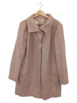 Vorschaubild 1 von Damen Kurzmantel Kariert Wolle Klassisch Elegant Beige Gr. 38