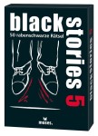 Vorschaubild 1 von Black Stories 5 - 50 rabenschwarze Rätsel Kartenspiel Rätselspiel