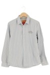 Vorschaubild 1 von Damen Business Hemd Bluse 36/S Blau Gestreift Langarm Baumwolle