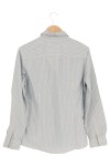 Vorschaubild 2 von Damen Business Hemd Bluse 36/S Blau Gestreift Langarm Baumwolle
