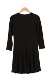Vorschaubild 2 von Damen Freizeitkleid Gr. 34/XS Schwarz Basic Elegant