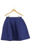 Vorschaubild 2 von PHILOSOPHY Damen Faltenrock Gr. 42 XL Blau Elegant Klassisch Midi