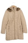 Vorschaubild 1 von Damen Steppmantel Gr. 36/S Beige Klassisch Wintermantel