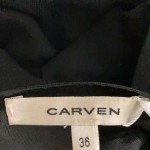 Vorschaubild 3 von Damen Strickkleid Gr. 36/S Schwarz Elegant Minimalistisch