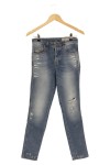 Vorschaubild 1 von Damen Jeans Slim Fit W25/34/XS Blau Distressed Casual Streetwear