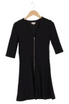 Vorschaubild 1 von Damen Freizeitkleid Gr. 36/S Schwarz Elegant Wolle