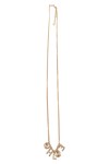 Vorschaubild 1 von CHLOé Damen Halskette Gold 70cm Logo Anhänger Luxuriös Elegant Edelstahl