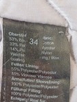 Vorschaubild 4 von Damen Winterjacke Gr. 34/XS Grau Casual Kapuze Fellbesatz