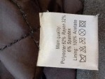 Vorschaubild 4 von Damen Wintermantel Gr. 36/S Grau Vintage Elegant Pailletten