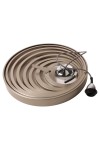 Vorschaubild 1 von Deckenleuchte Silber Modern Spiralförmig Modell 988014 Metall Lampe