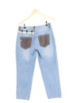 Vorschaubild 2 von Jeans Straight Leg Damen W27 Blau Baumwolle