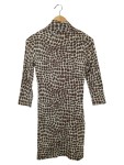 Vorschaubild 2 von Freizeitkleid Damen 34 XS Braun Animal-Print Vintage