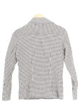Vorschaubild 2 von Karierte Bluse Langarm Damen Baumwolle Elasthan Mehrfarbig Gr.36