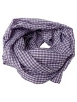 Vorschaubild 1 von Tischdecke Lila Kariert Polyester 40x200 cm Basic Landhaus Stil