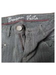 Vorschaubild 3 von JEANS Damen Wide Fit Jeans XS 34 Grau Casual Fischgrätenmuster