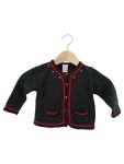 Vorschaubild 1 von Kinder Strickjacke Gr. 80/86 Schwarz Klassisch Casual