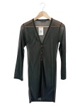 Vorschaubild 1 von Damen Etuikleid Schwarz 32/XXS Elegant Mesh Minikleid