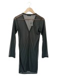 Vorschaubild 2 von Damen Etuikleid Schwarz 32/XXS Elegant Mesh Minikleid