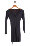 Vorschaubild 1 von Damen Freizeitkleid Schwarz Gr. 38/M Viskose Casual Elegant
