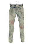 Vorschaubild 1 von Damen Jeans Slim Fit W24/32/XXS Mehrfarbig Vintage Grafisch Blumen