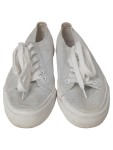 Vorschaubild 2 von Sneaker low Damen Gr. 39 Silber Glitzer Plateau Freizeitschuh