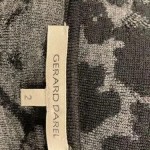 Vorschaubild 3 von Strickkleid Damen Gr. 36/S Schwarz Animal-Print Elegant Midikleid