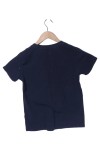 Vorschaubild 2 von T-Shirt Kinder Blau Gr. 128 Baumwolle Schriftzug Logo-Print Kurzarm