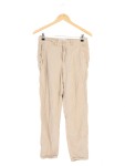 Vorschaubild 1 von Damen Stoffhose Casual Klassisch Minimalistisch Beige Gr. 36 Lyocell
