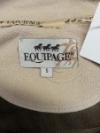 Vorschaubild 3 von Damen Fleecejacke Gr. 36/S Beige Outdoor Sportlich Reißverschluss