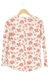 Vorschaubild 2 von Langarmshirt Damen 38/M Rosa Blumenmuster Feminin Polyester