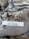 Vorschaubild 3 von Cocktailkleid Damen 36;S Grau Schlangenmuster Asymmetrisch Elegant