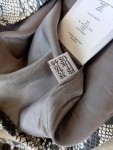 Vorschaubild 4 von Cocktailkleid Damen 36;S Grau Schlangenmuster Asymmetrisch Elegant