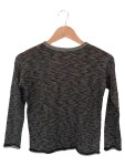 Vorschaubild 1 von Kinder Pullover Gr. 158 Grau Meliert Wolle Viskose