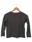 Vorschaubild 2 von Kinder Pullover Gr. 158 Grau Meliert Wolle Viskose