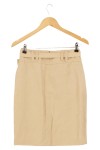 Vorschaubild 2 von Damen Bleistiftrock Gr. 34/XS Beige Business Elegant