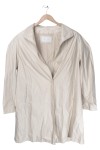 Vorschaubild 1 von Hensel Klassischer Damen Mantel Beige Gr. 44/XXL Elegant Nylon