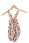 Vorschaubild 2 von Kinder Latzhose 98/104 Mehrfarbig Blumenmuster Verspielt Casual