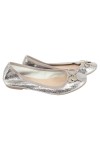 Vorschaubild 1 von Ballerinas Damen Gr. 36 Silber Elegant Klassisch