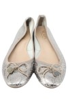Vorschaubild 2 von Ballerinas Damen Gr. 36 Silber Elegant Klassisch