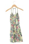 Vorschaubild 2 von Kinder Sommerkleid Gr. 152 Mehrfarbig Florales Muster Rüschen