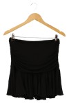 Vorschaubild 1 von Faltenrock Damen Gr. 40/L Schwarz Elegant Midirock