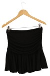 Vorschaubild 2 von Faltenrock Damen Gr. 40/L Schwarz Elegant Midirock