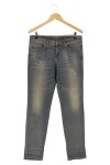 Vorschaubild 1 von Slim Fit Destroyed Jeans Damen Blau W30/38 L31 Baumwolle