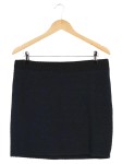Vorschaubild 1 von Faltenrock Damen Gr. 40/L Schwarz Klassisch Elegant Minirock