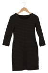 Vorschaubild 1 von Damen Freizeitkleid Gr. 34/XS Schwarz Gestreift Klassisch