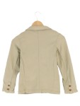 Vorschaubild 2 von Leichte Jacke Damen Klassisch Beige Baumwolle Gr. 32/XS