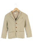 Vorschaubild 1 von Leichte Jacke Damen Klassisch Beige Baumwolle Gr. 32/XS