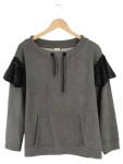 Vorschaubild 1 von Damen Sweatshirt XS/32 Grau Casual Streetwear Pailletten