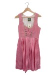 Vorschaubild 1 von Dirndl Trachtenkleid Damen 38 M Rosa Kariert Vintage