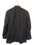 Vorschaubild 2 von Herren Sakko Anzugjacke Gr. 48 Schwarz Gestreift Business